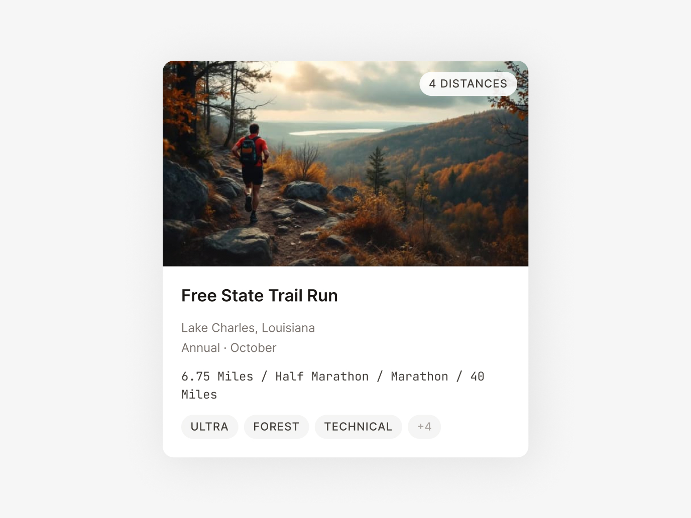 Trailline design detail